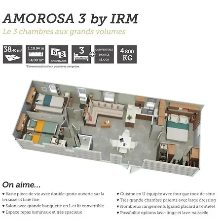Kokua Presente Mobil Residentiel Toutes Options 4 Etoiles *