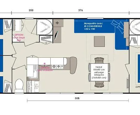 Kokua Presente Mobil Residentiel Toutes Options 4 Etoiles Camping *