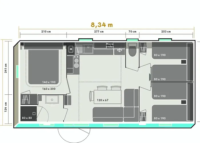 Kemp Kokua Presente Mobil Residentiel Toutes Options 4 Etoiles
